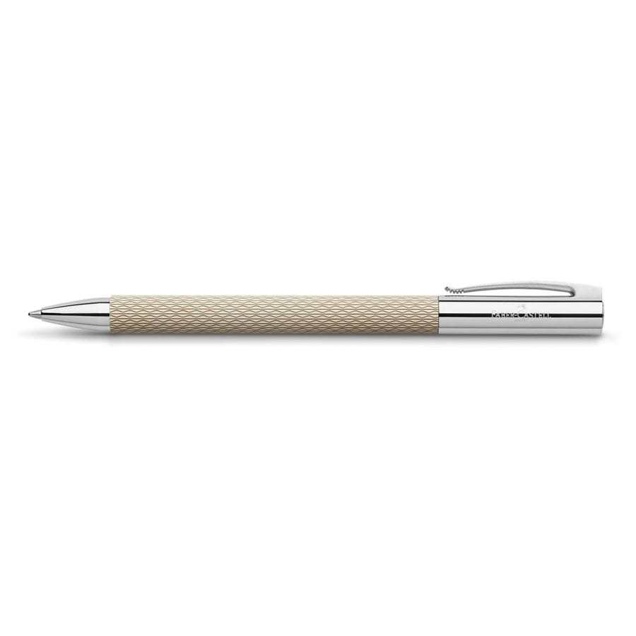 Faber-Castell - Bolígrafo Ambition OpArt Arena Blanca, B