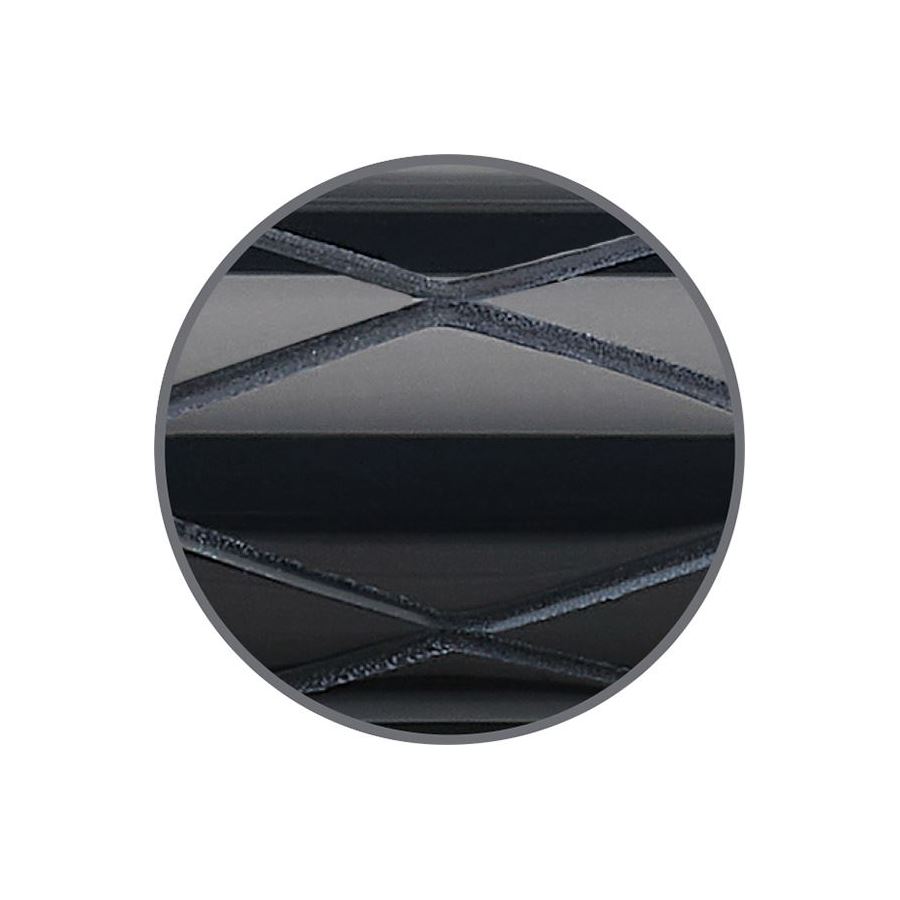 Faber-Castell - Pluma estilográfica Ambition Rhombus, F, negro