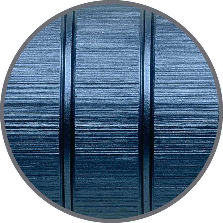 Faber-Castell - Pluma estilográfica Essentio aluminio, EF, azul