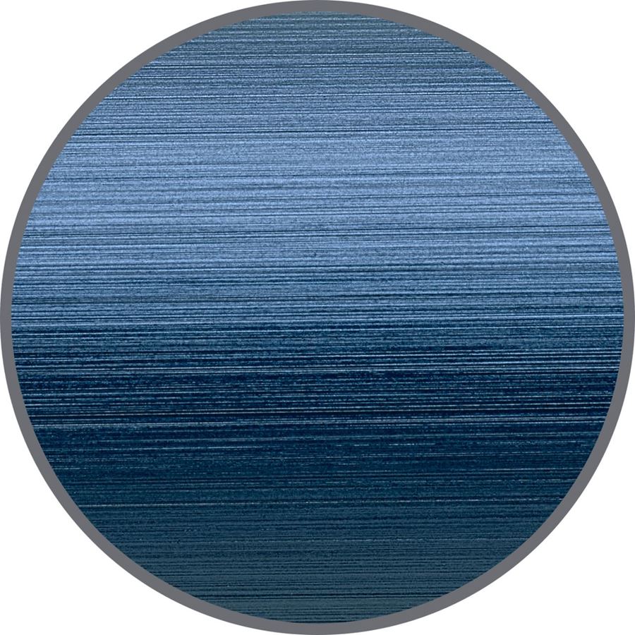 Faber-Castell - Pluma estilográfica Essentio aluminio, EF, azul