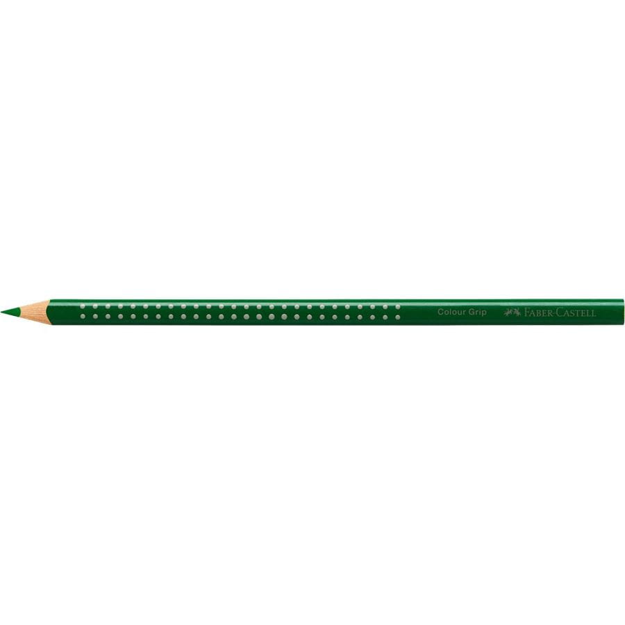 Faber-Castell - Lápiz de color Colour Grip, Verde musgo
