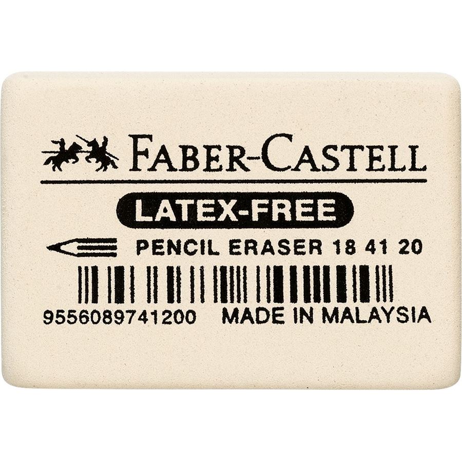 Faber-Castell - Goma de borrar sin látex 7041-20