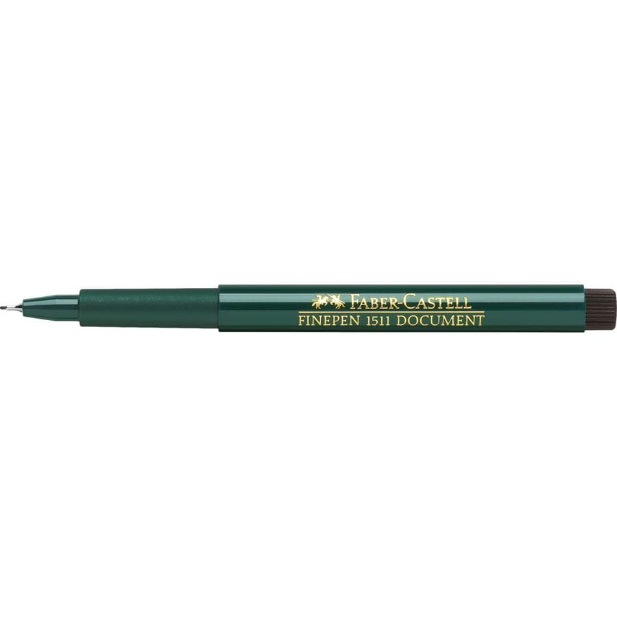Faber-Castell - Rotulador Finepen 1511, 0,4 mm, negro