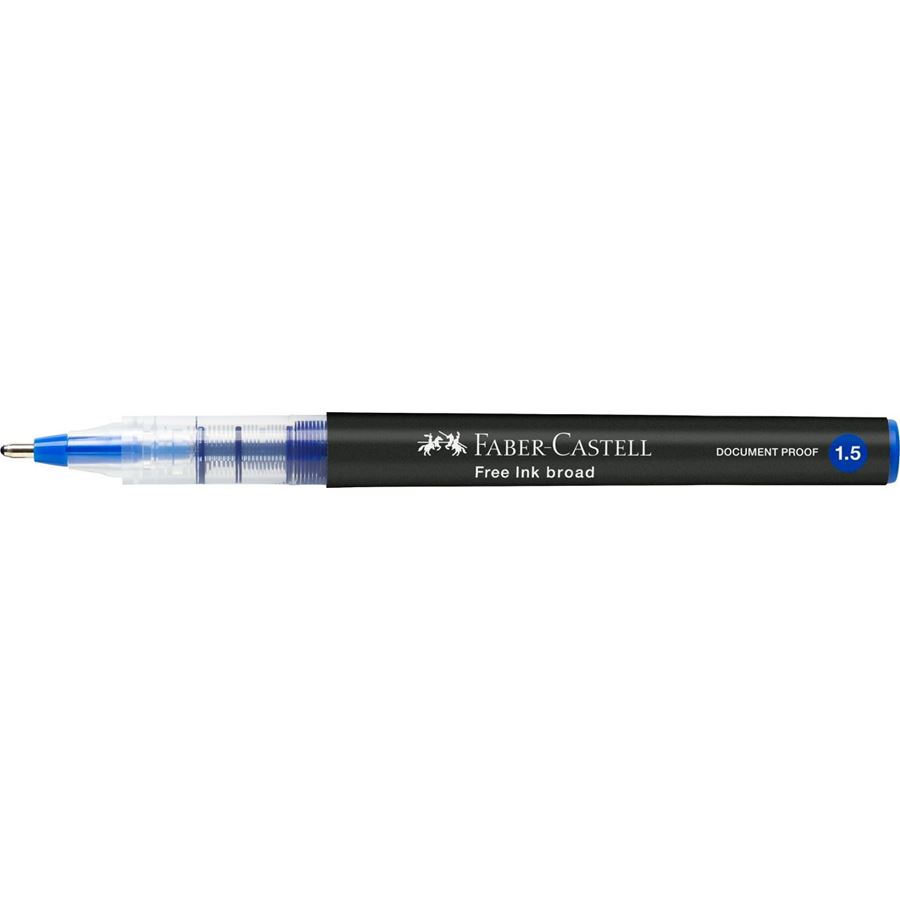 Faber-Castell - Roller Free Ink, 1.5 mm, azul