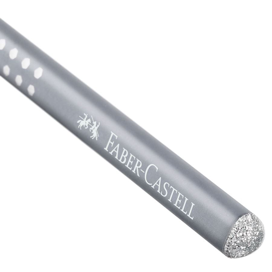 Faber-Castell - Lápiz Sparkle, gris perla