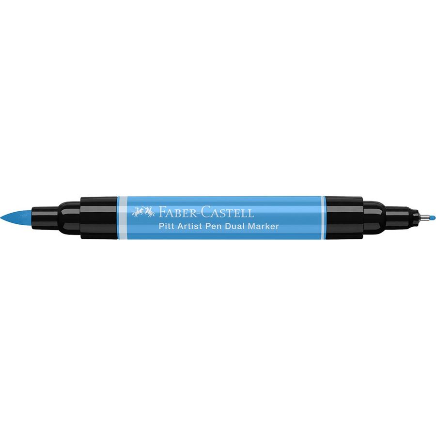 Faber-Castell - Pitt Artist Pen Dual Marker, azul esmalte