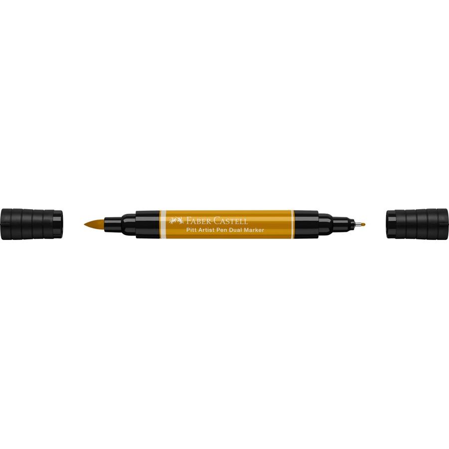 Faber-Castell - Pitt Artist Pen Dual Marker, verde dorado