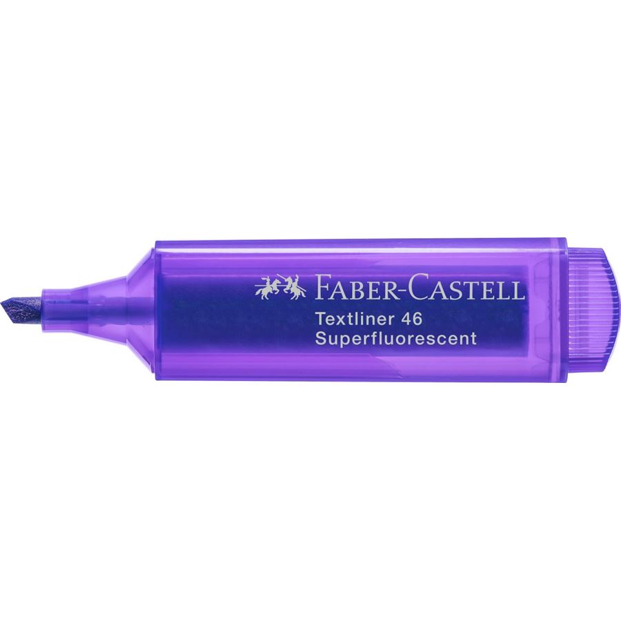 Faber-Castell - Marcador Textliner 46 superfluorescente, violeta