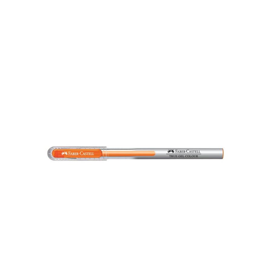 Faber-Castell - Roller True Gel Colour, 0,7 mm, naranja