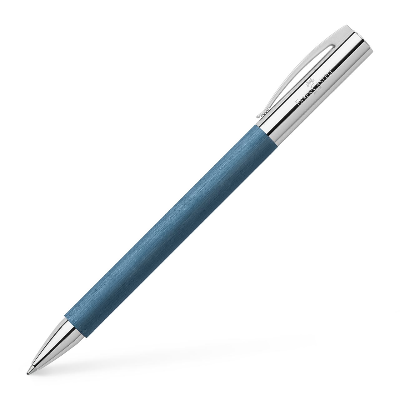 Faber-Castell - Bolígrafo Ambition resina, B, azul