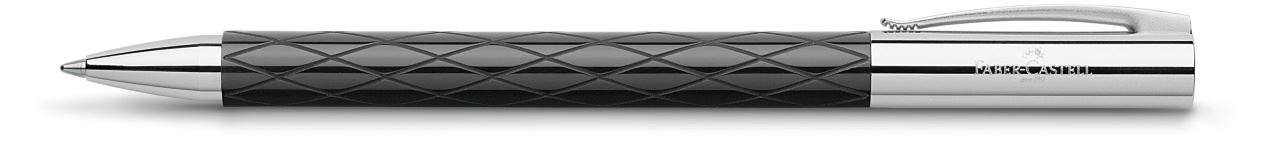 Faber-Castell - Bolígrafo Ambition Rhombus, B, negro