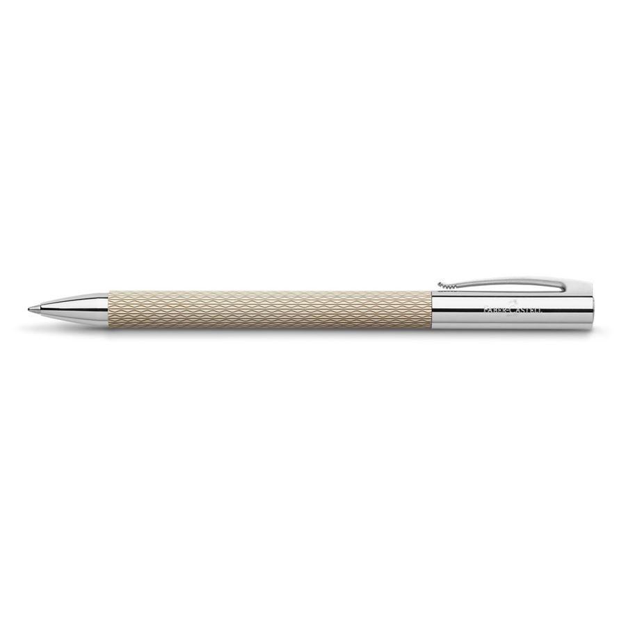 Faber-Castell - Bolígrafo Ambition OpArt Arena Blanca, B