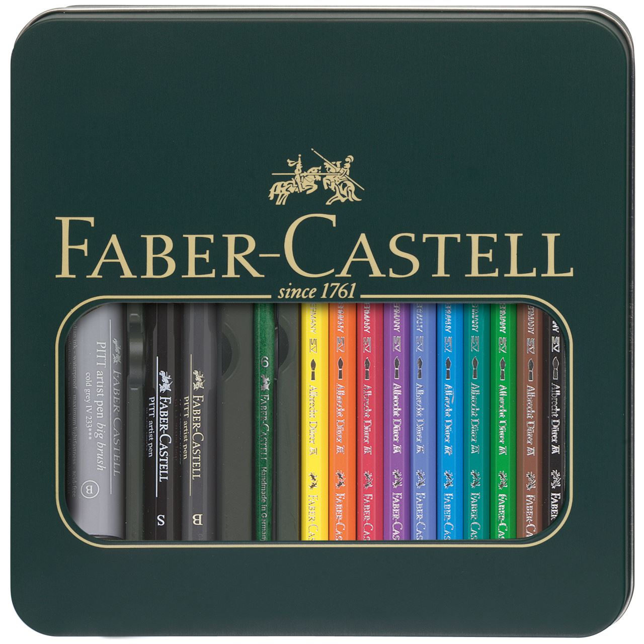 Faber-Castell - Lápices de color Albrecht Dürer+ PITT artist pen