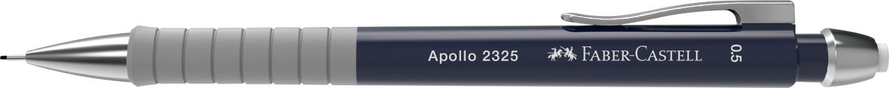 Faber-Castell - Portaminas Apollo, 0,5 mm, azul oscuro