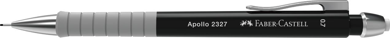 Faber-Castell - Portaminas Apollo, 0,7 mm, negro