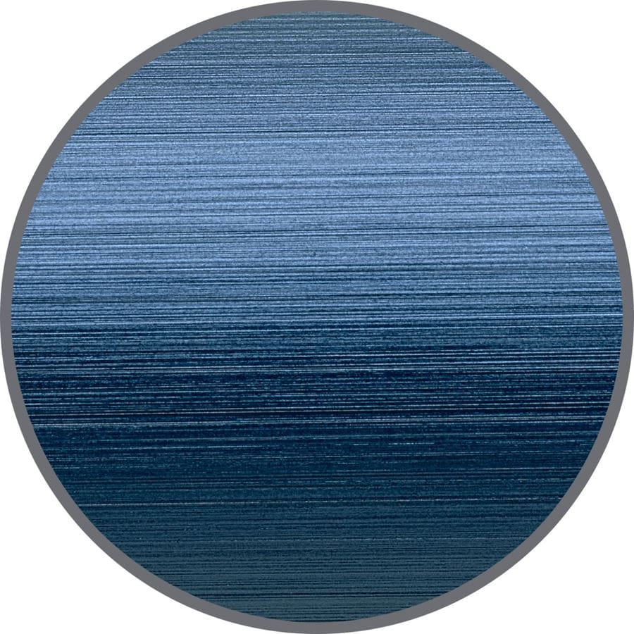 Faber-Castell - Pluma estilográfica Essentio aluminio, F, azul