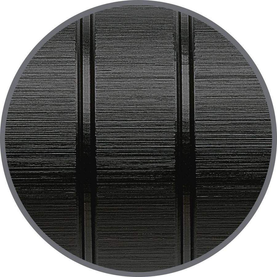 Faber-Castell - Pluma estilográfica Essentio aluminio, EF, negro