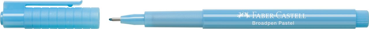 Faber-Castell - Rotulador Broadpen azul pastel