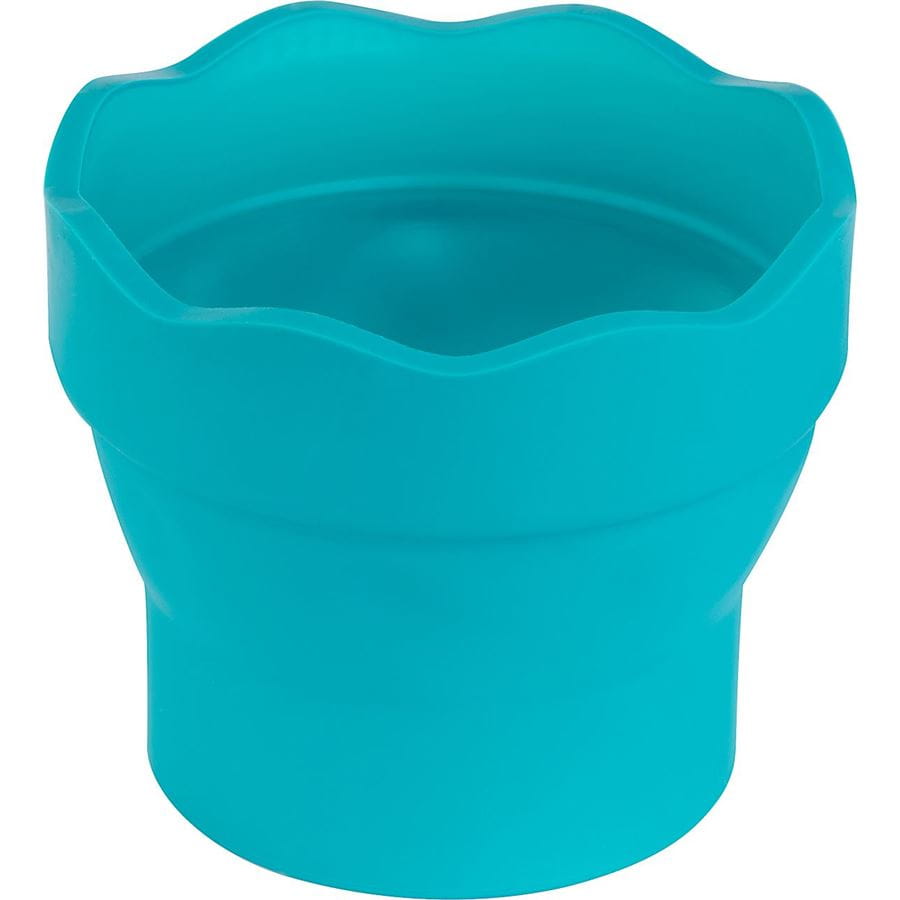 Faber-Castell - Vaso de agua Clic&Go turquesa