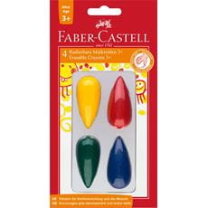 Faber-Castell - Cera plástica en forma de pera, 4 piezas