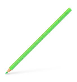 Faber-Castell - Lápiz de color Colour Grip, verde neón