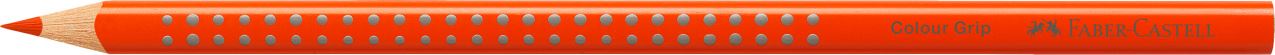 Faber-Castell - Lápiz de color Colour Grip, naranja de cadmio oscuro