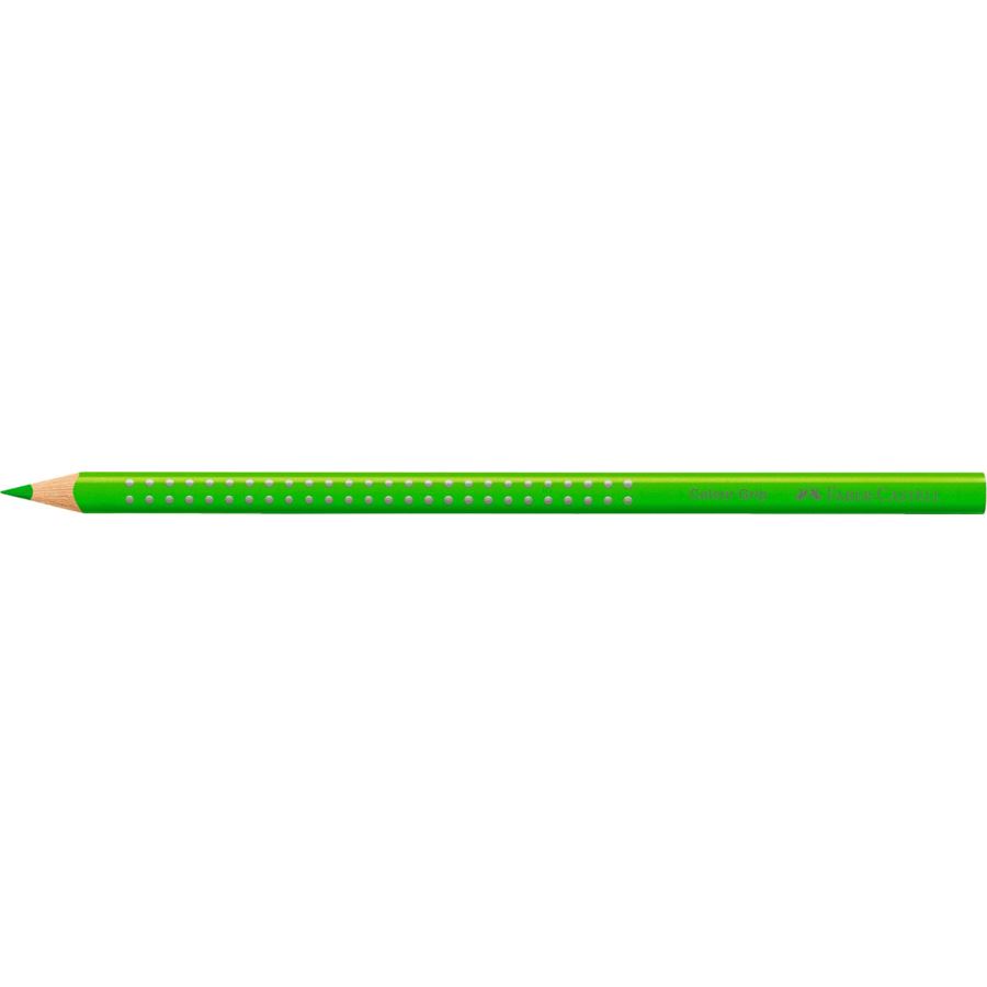 Faber-Castell - Lápiz de color Colour Grip, Verde manzana
