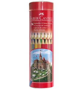 Faber-Castell - Bote c/36 lápices color