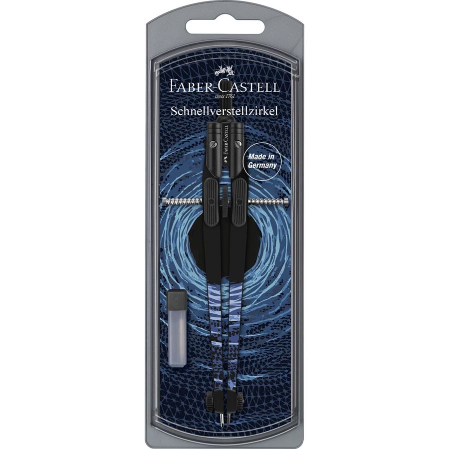 Faber-Castell - Compás de ajuste rápido Shiny Twist