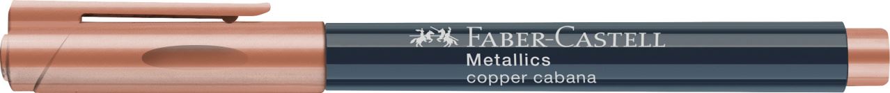 Faber-Castell - Metallics Marker, copper cabana
