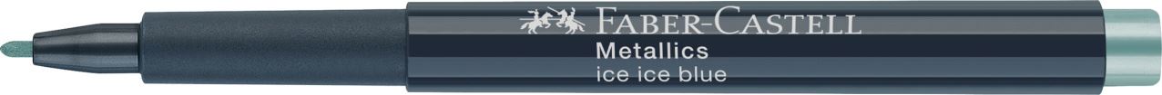 Faber-Castell - Metallics Marker, ice ice blue