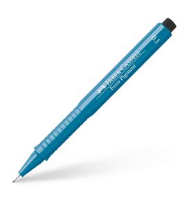 Faber-Castell - Rotulador calibrado Ecco Pigment, 0,1 mm, azul
