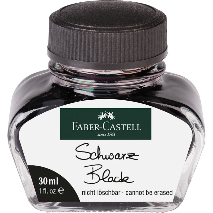 Faber-Castell - Tintero, 30 ml, negro