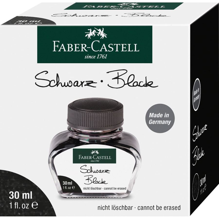 Faber-Castell - Tintero, 30 ml, negro
