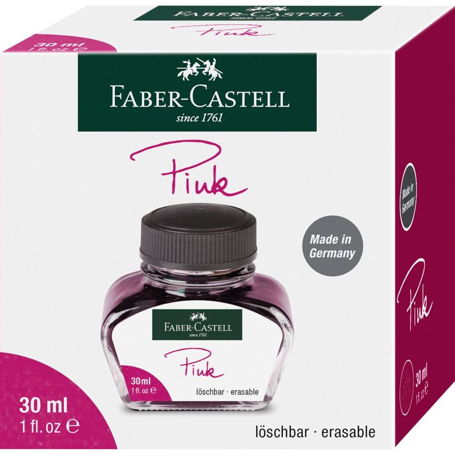 Faber-Castell - Tintero, 30 ml, rosa
