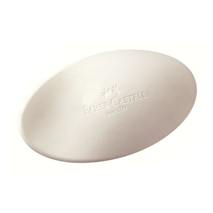 Faber-Castell - Goma de borrar Kosmo Mini, blanco