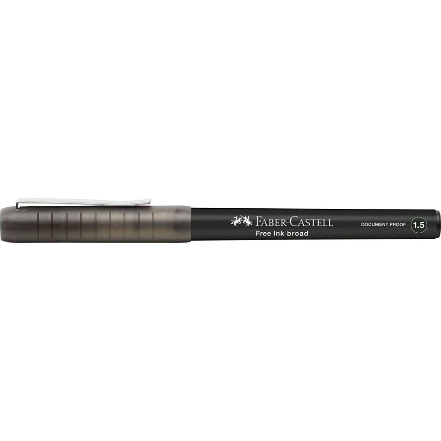 Faber-Castell - Roller Free Ink, 1.5 mm, negro