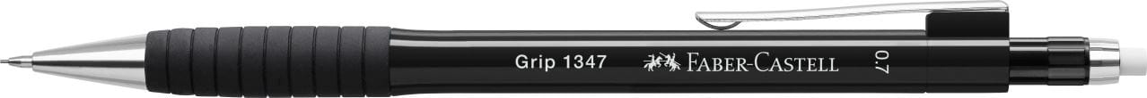 Faber-Castell - Portaminas Grip 1347, 0,7 mm, color negro