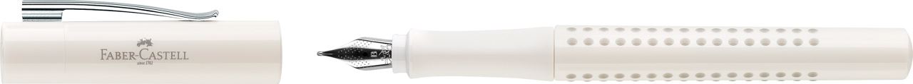 Faber-Castell - Pluma estilográfica Grip 2010 B coconut milk