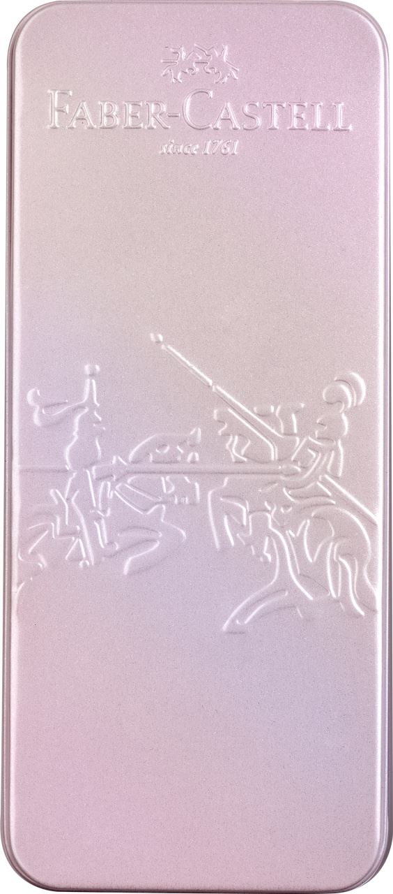 Faber-Castell - Estilográfica Grip 2010 caligrafía, rose shadows