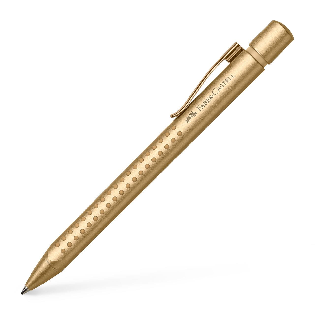 Faber-Castell - Bolígrafo Grip Edition, XB, color oro