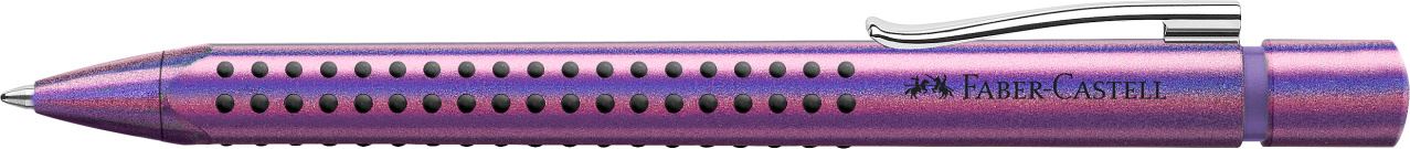 Faber-Castell - Bolígrafo Grip Edition Glam XB violet