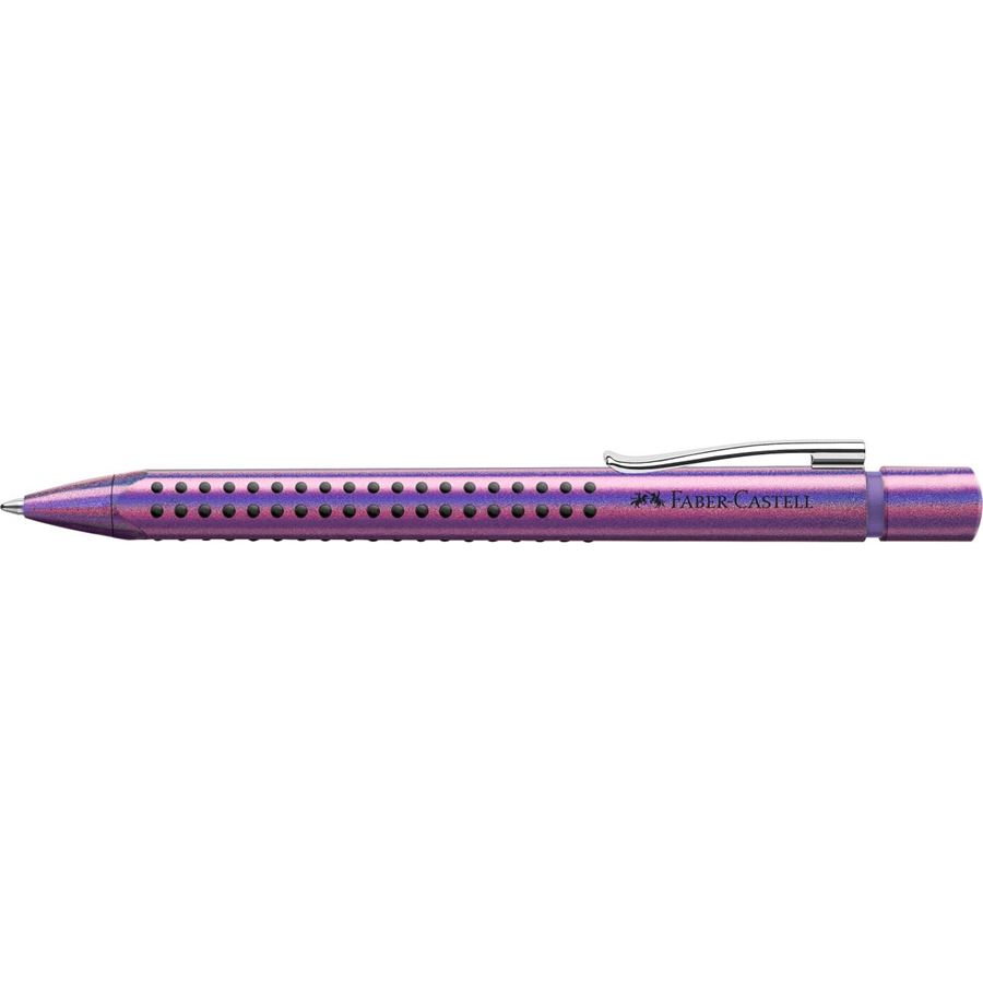 Faber-Castell - Bolígrafo Grip Edition Glam XB violet