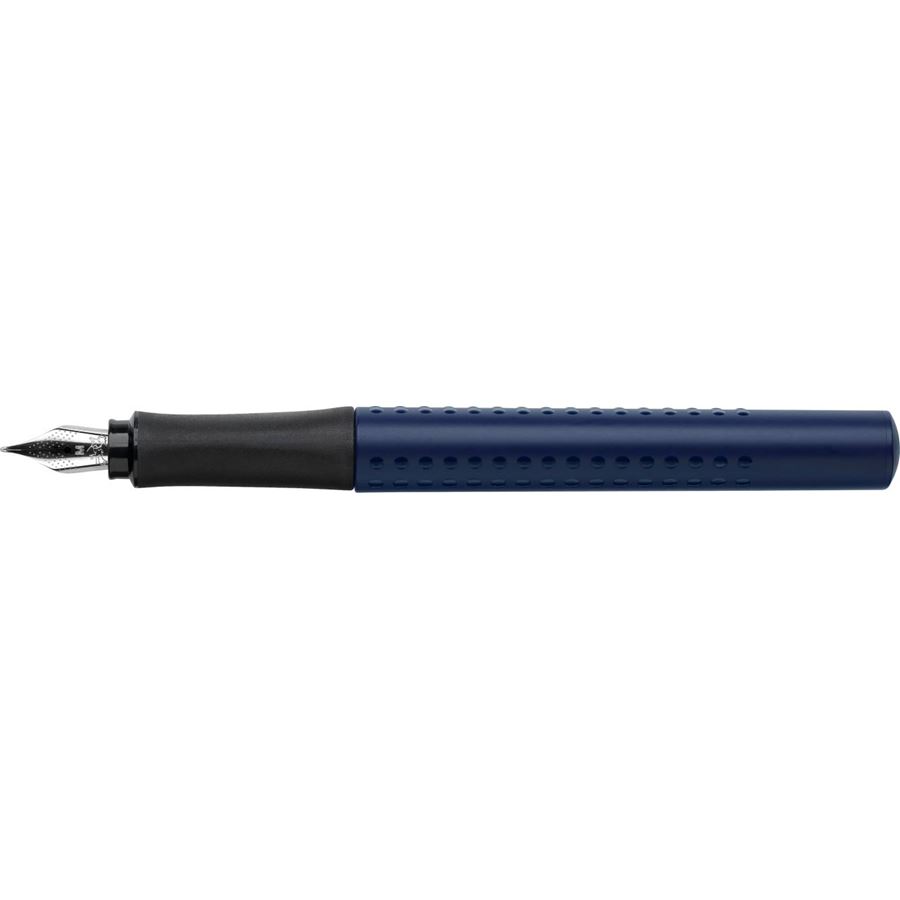 Faber-Castell - Pluma estilografo Grip 2011 M clas. azul