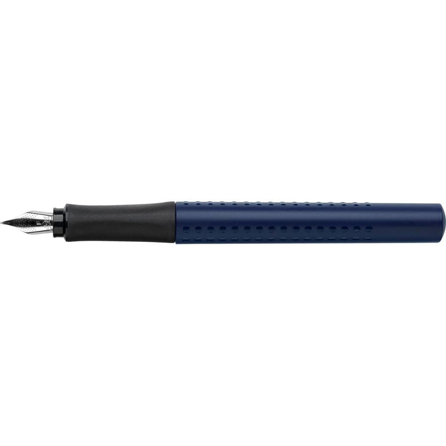 Faber-Castell - Pluma estilografo Grip 2011 F clas.azul