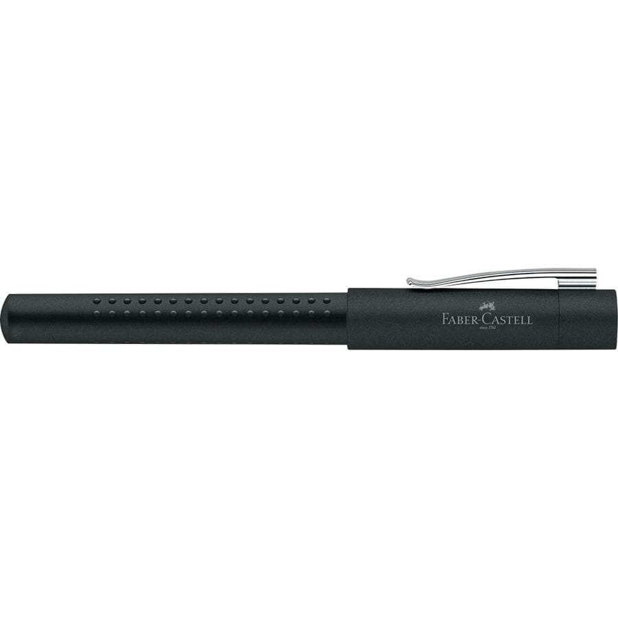 Faber-Castell - Grip 2011 FineWriter negro mate, tinta negra