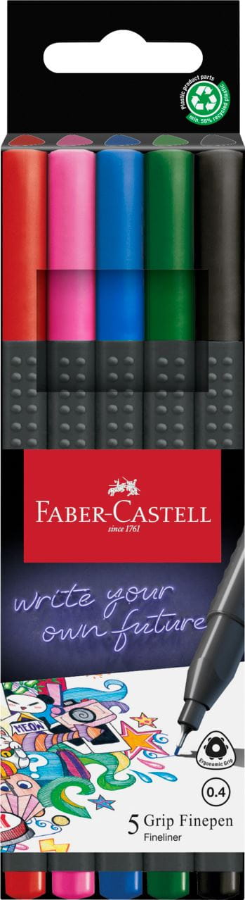 Faber-Castell - Grip Finepen basic