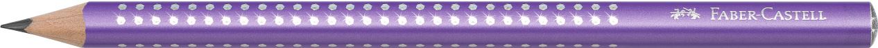 Faber-Castell - Lápiz Jumbo Sparkle, lila