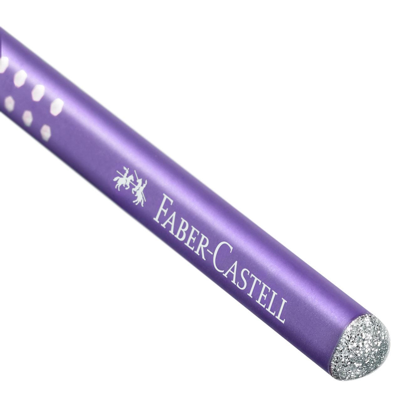 Faber-Castell - Lápiz Sparkle, lila perla