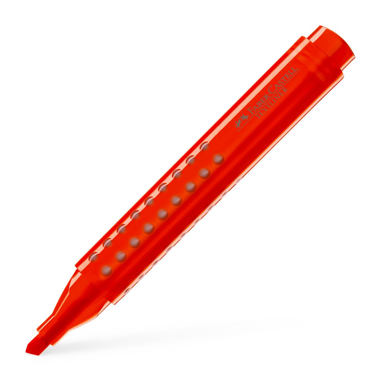 Faber-Castell - Marcador Grip Textliner, naranja